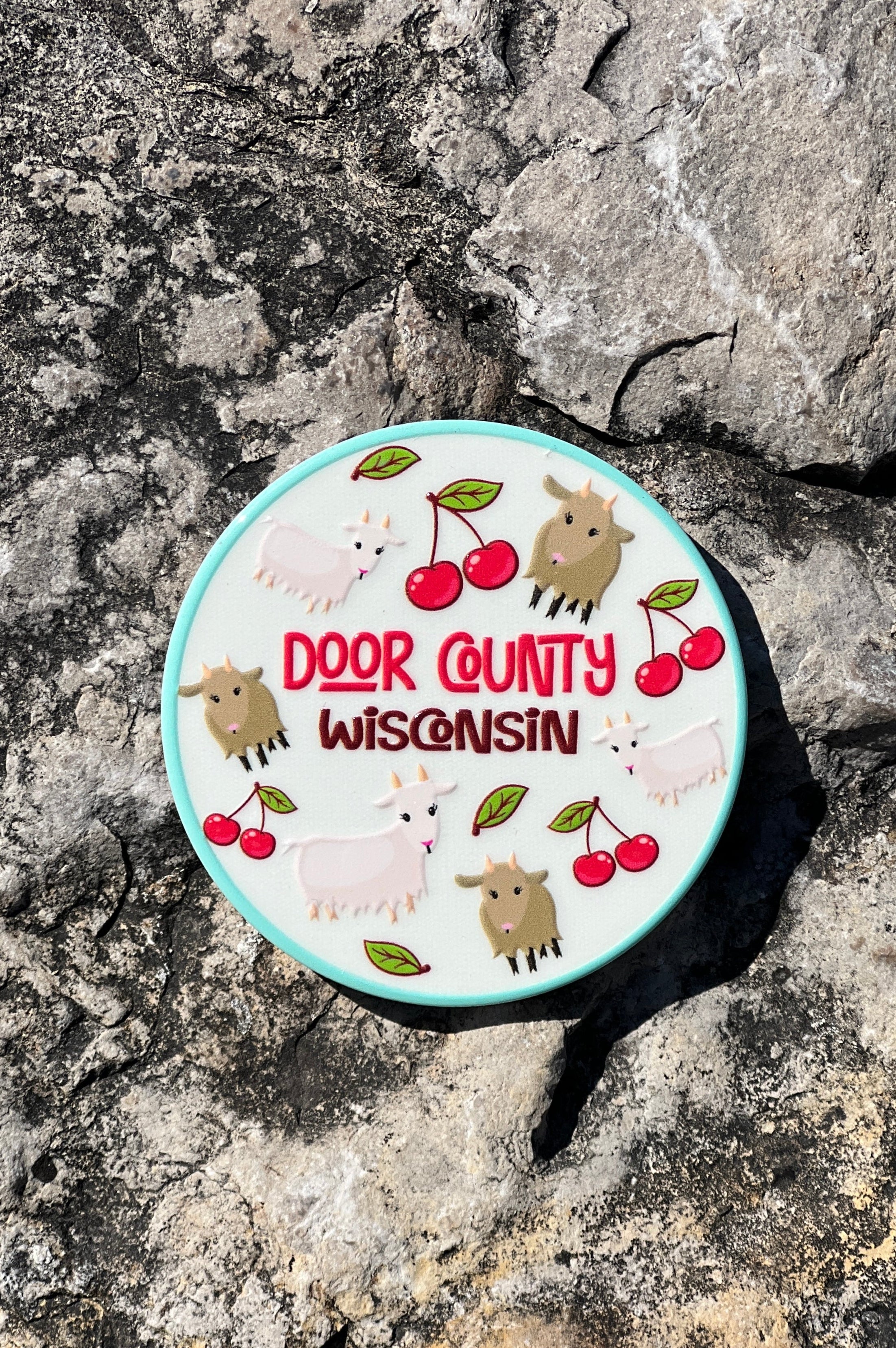 Goat Cherry Magnet