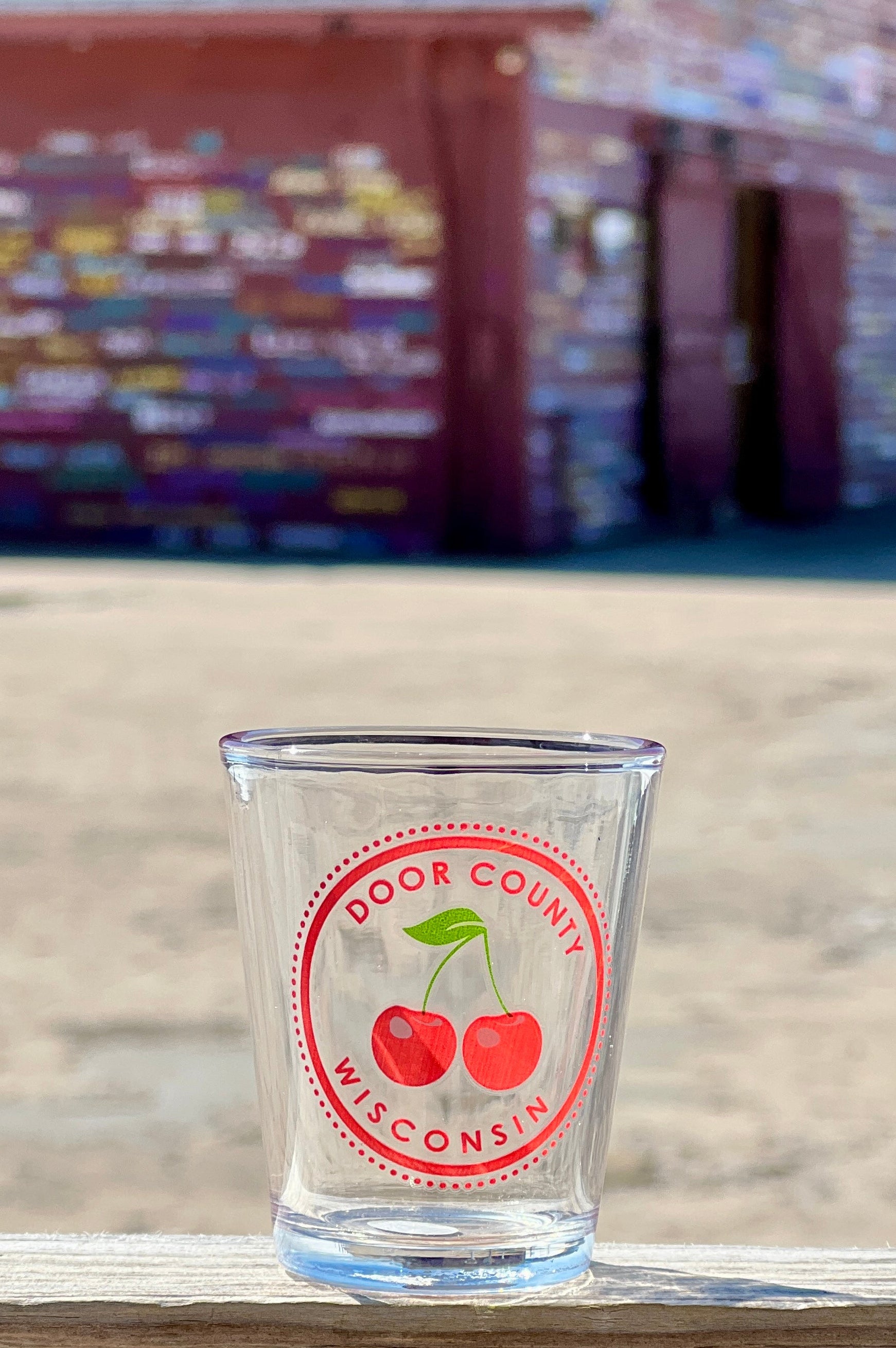 Door County Cherry Glass Shot