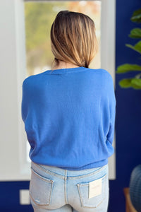 Hibiscus Crew Neck Sweater