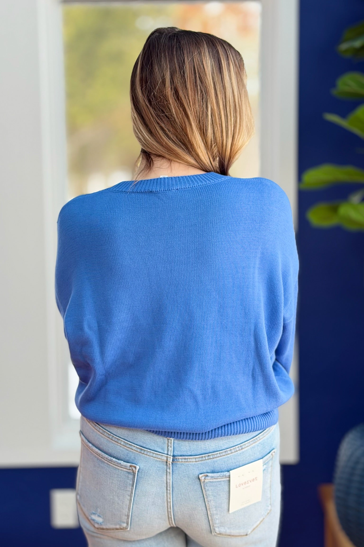 Hibiscus Crew Neck Sweater