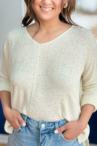 California Breeze Sweater - Ivory