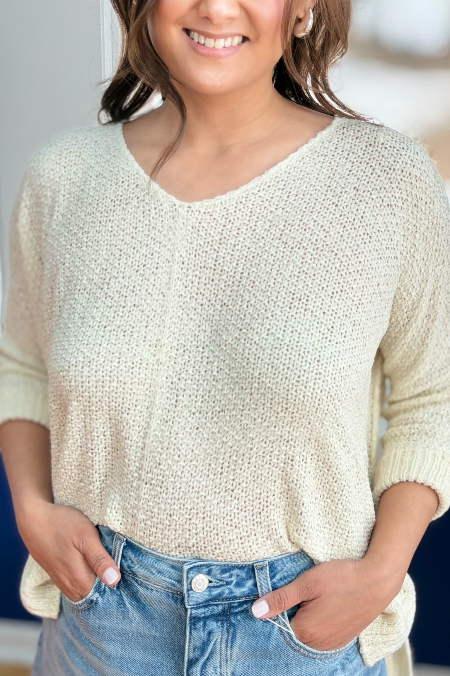 California Breeze Sweater - Ivory