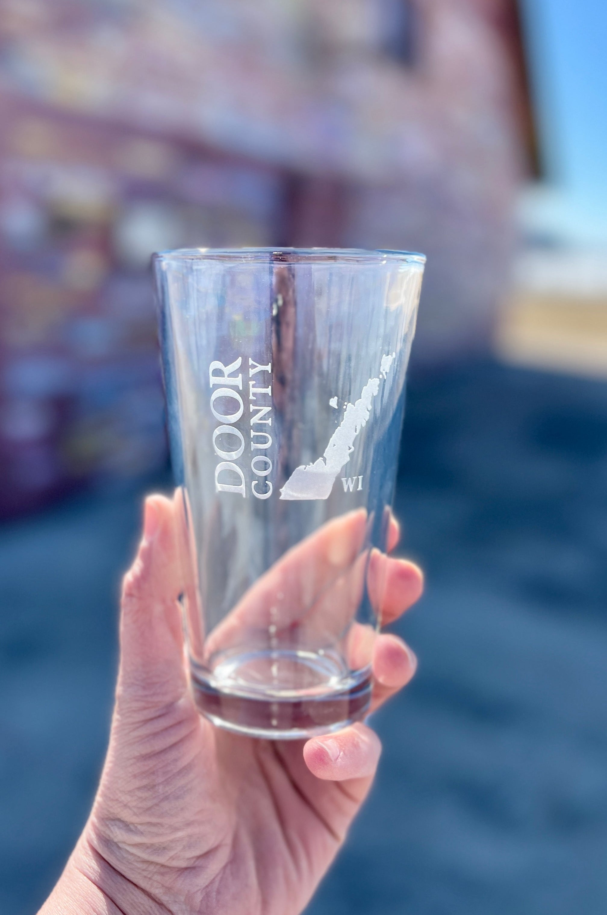 Door County Pint Glass