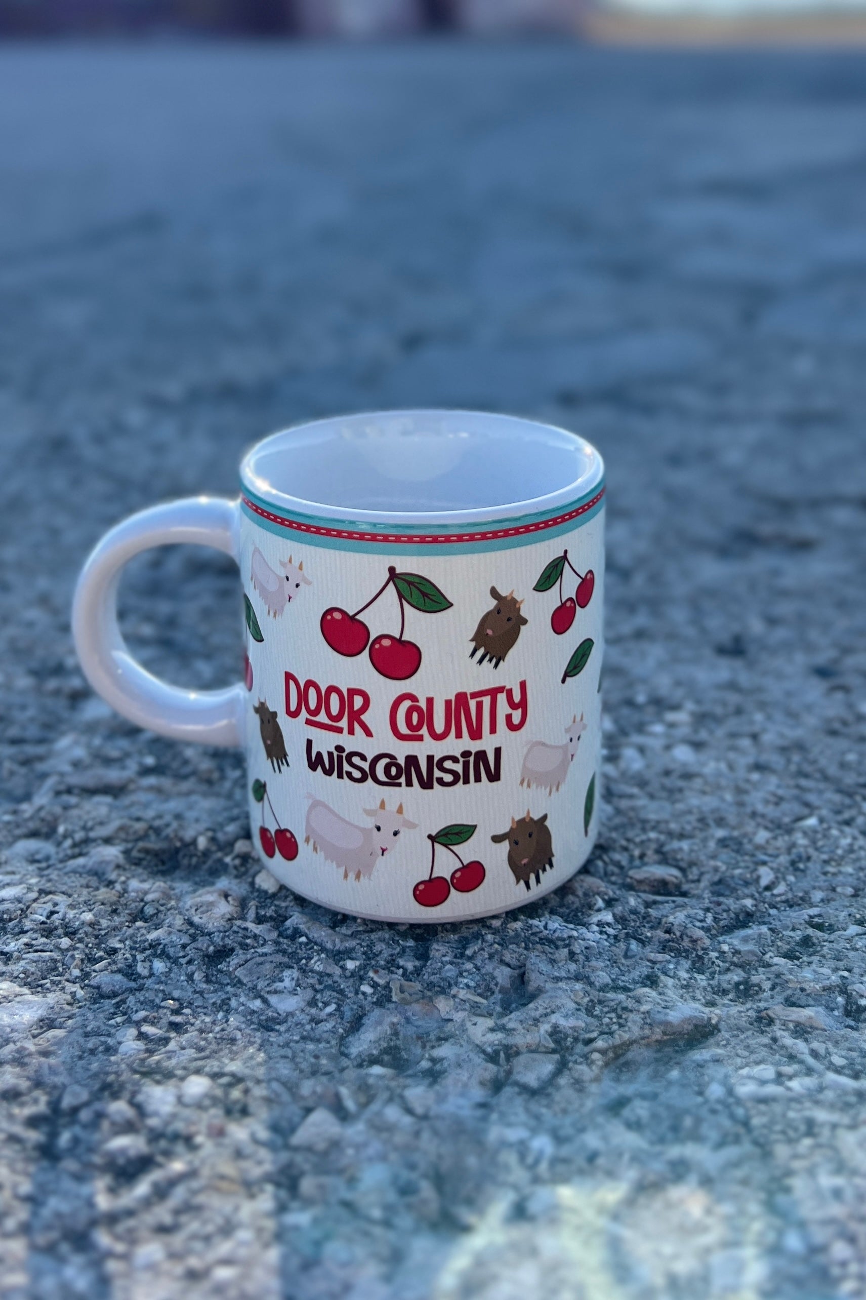 Goat & Cherry Mini Mug