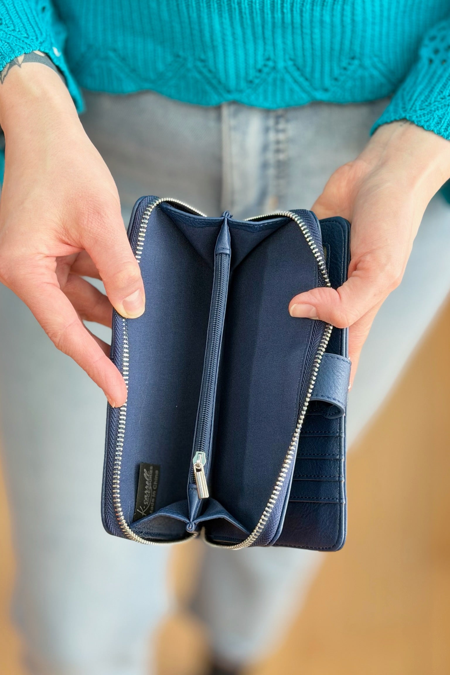 Eleanor Wallet - Navy