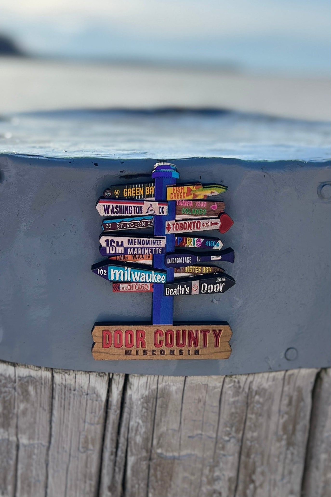 3D Layered Sign Magnet