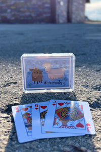 Door County Goat Playing Cards
