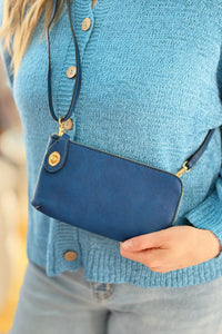 Kendall Crossbody/Wristlet - Royal Blue