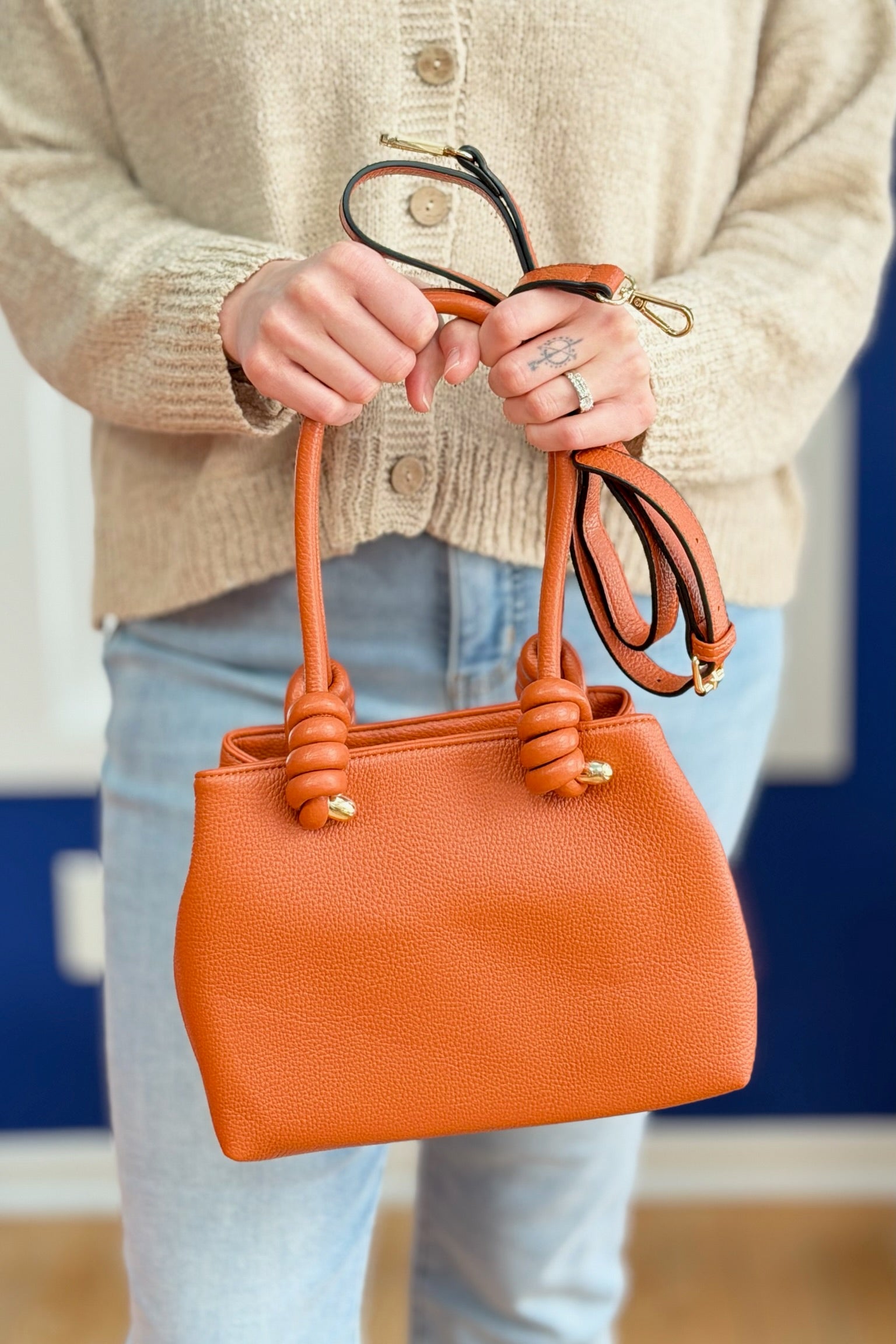 Blair Classic Satchel - Ginger
