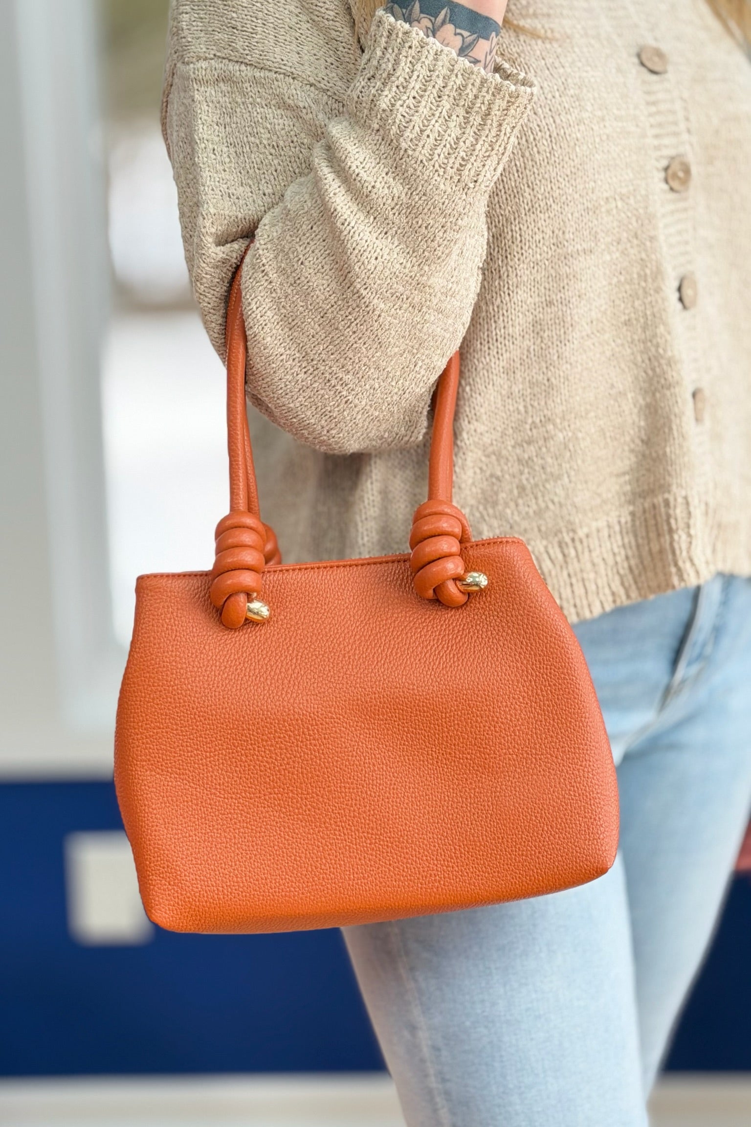 Blair Classic Satchel - Ginger