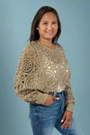 Crosa Vintage Knit Sweater - Khaki
