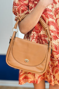 Effie Messenger Satchel Bag - Mocha