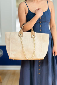 Strap Faux Button Down Dress - Navy