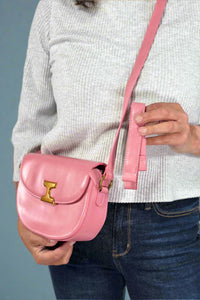 Classic Shoulder Bag - Pink