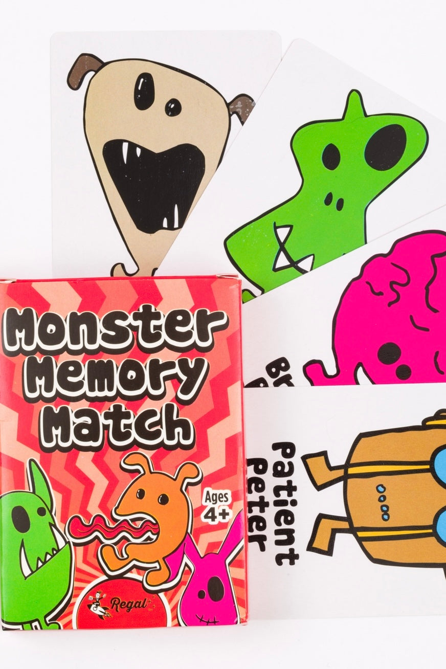 Monster Memory Monster Memory Card Game Ages 4 And Up Colorful Fun Easy Kids Family – Spot