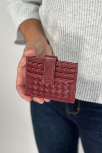 Credit Card Holder - Burgundy