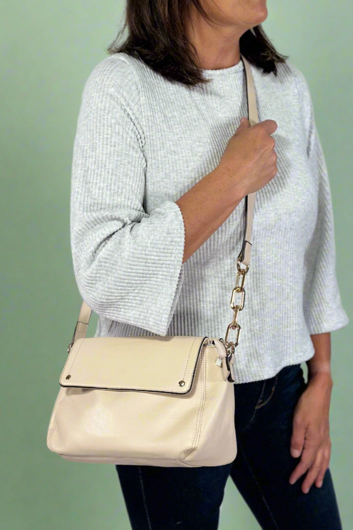 Danah Crossbody Bag - Beige