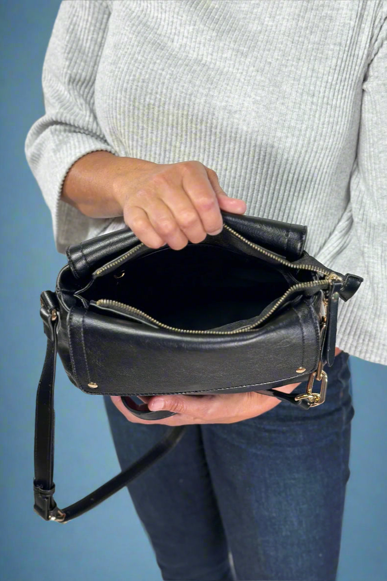 Danah Crossbody Bag - Black