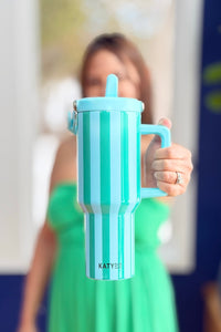 Cabana Jug Tumbler 38 Oz - Aqua