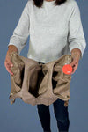 Three Compartment Tote - Mocha