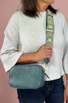 Boho Guitar Strap Crossbody - Denim