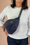 Nova Studded Sling Bag / Crossbody - Navy