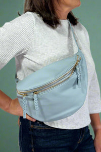 Nova Studded Sling Bag / Crossbody - Blue