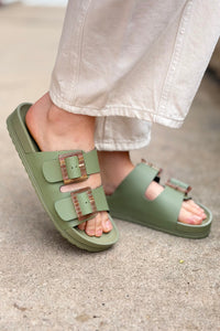 Grand Cayman Sandal - Olive
