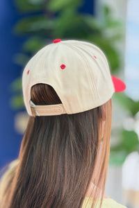 Summer Vibe Only Two-Tone Trucker Hat - Red