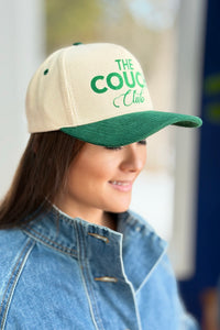 The Couch Club Corduroy Cap - Green