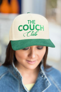 The Couch Club Corduroy Cap - Green