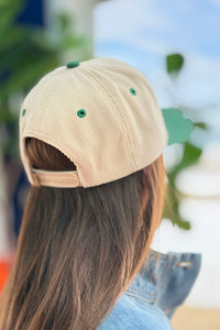 The Couch Club Corduroy Cap - Green