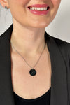 Penny Necklace Silver