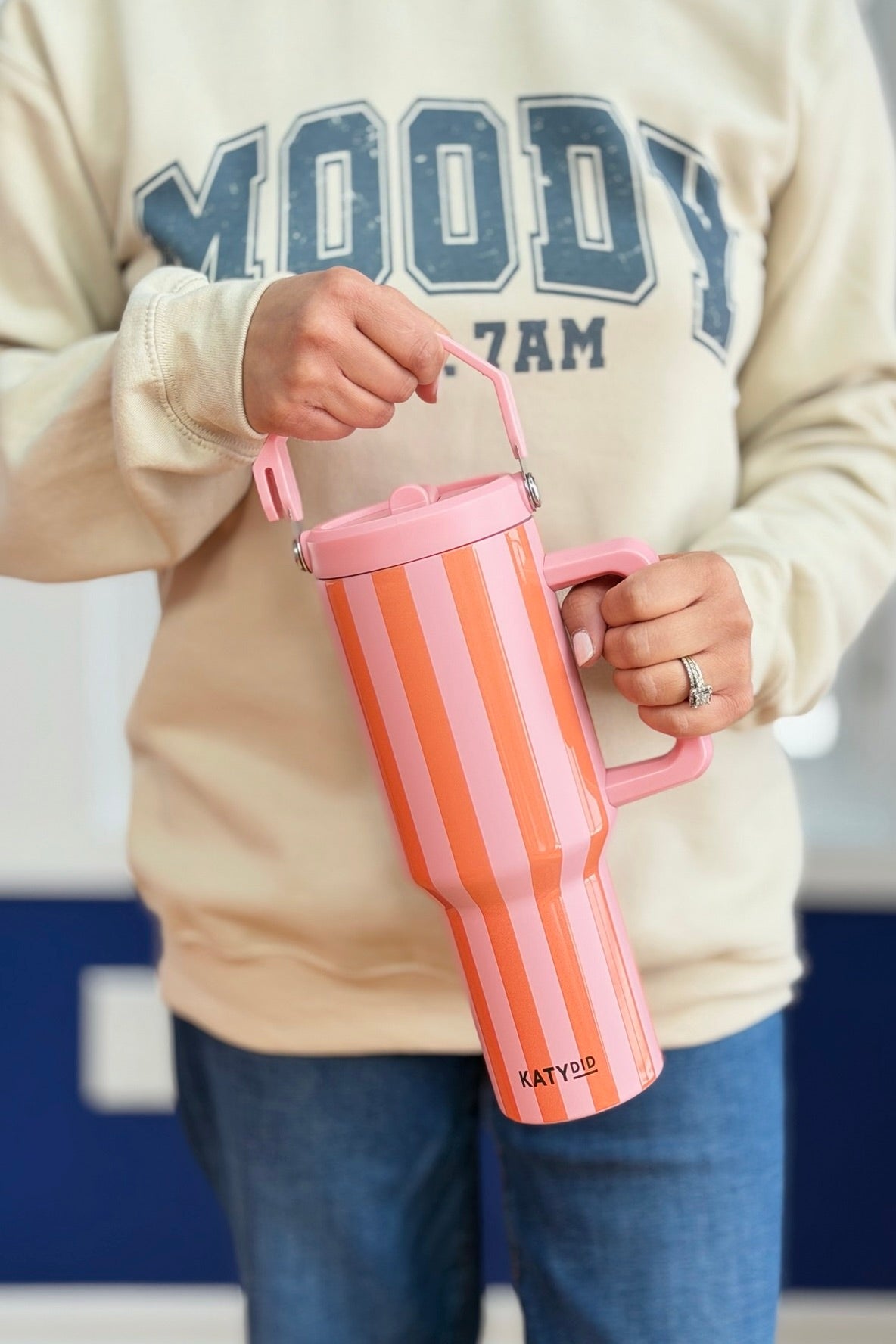 Cabana Jug Tumbler 38 Oz - Pink