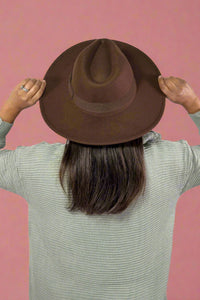 Jazz Brim Hat - Coffee