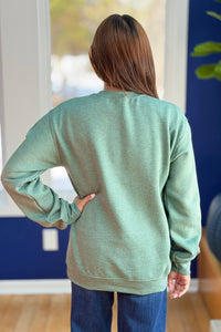 Weekend. Cozy Sweatshirt - Heather Green