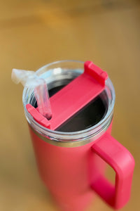 Hot Coral Tumbler 40oz
