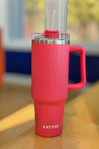 Hot Coral Tumbler 40oz