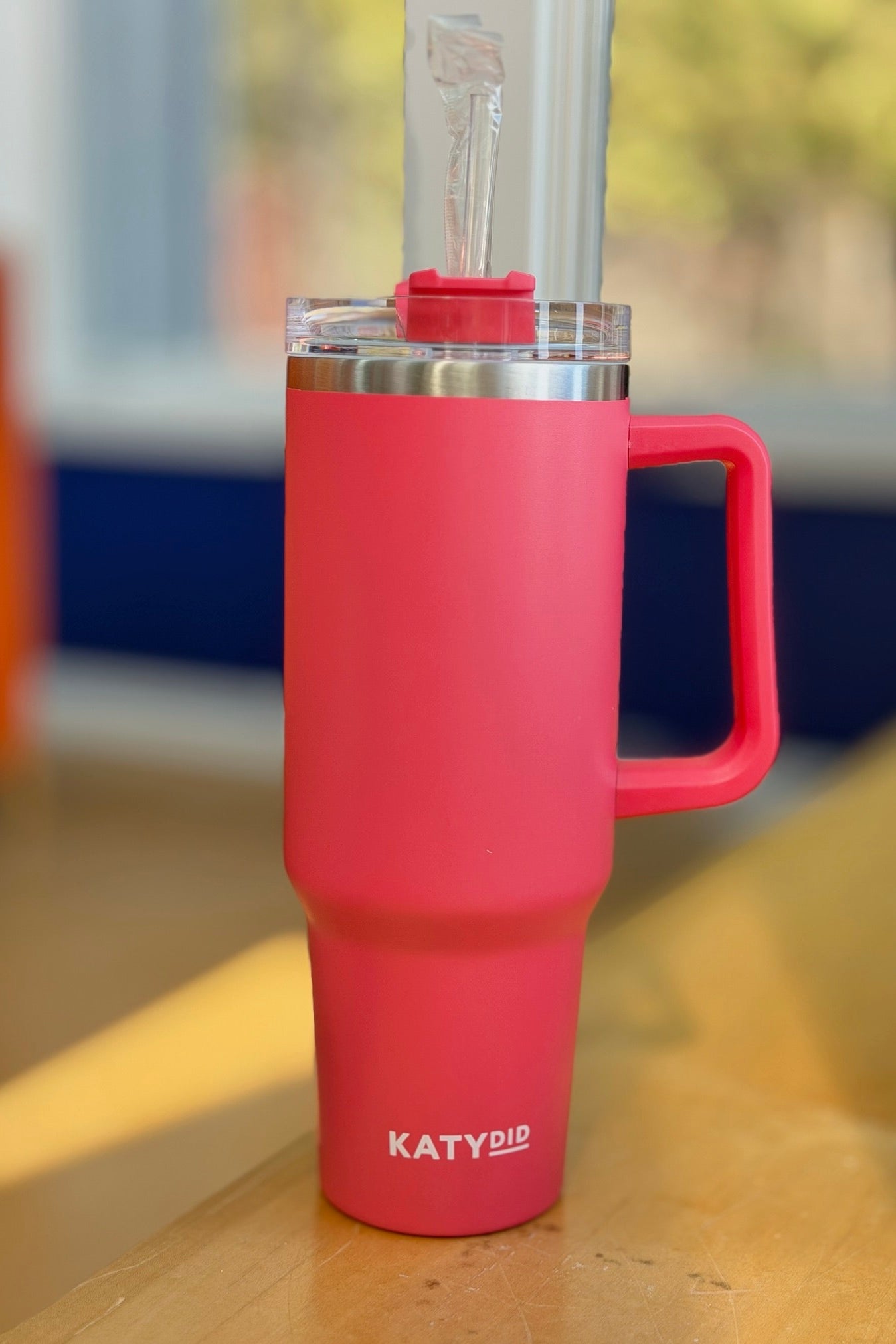 Hot Coral Tumbler 40oz
