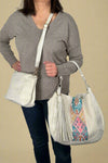 Jalyn Tribal Saddle Bag Ivory