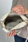 Jalyn Tribal Saddle Bag Ivory