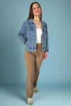 Aysha Corduroy Pants - Brown