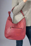 Lisanna Hobo Bag - Burgundy
