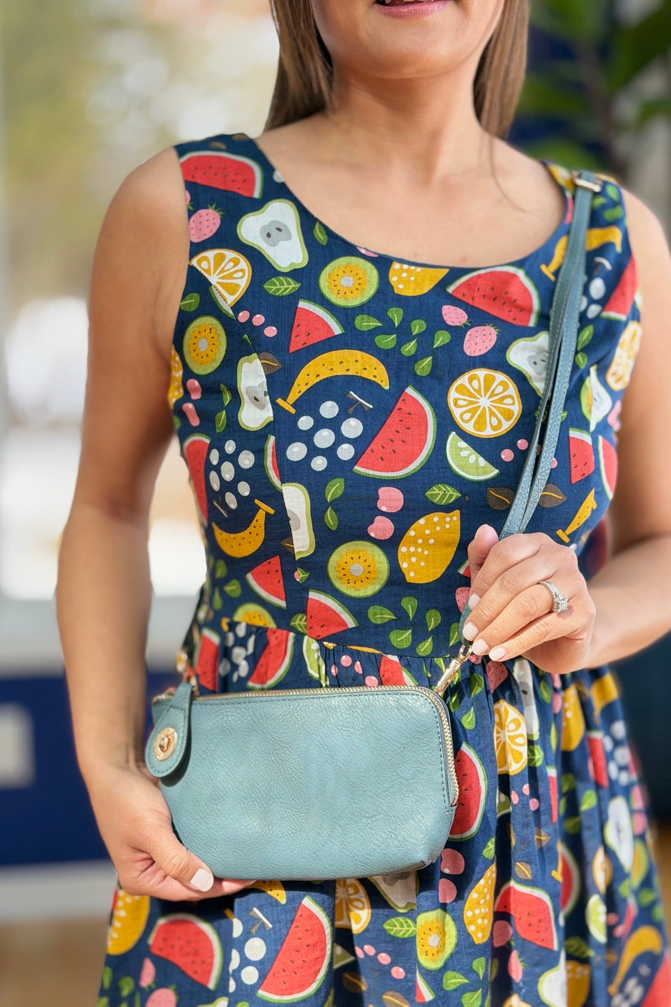 Kendall Crossbody/Wristlet - Indigo
