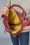 Lisanna Hobo Bag - Burgundy