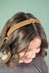 Chain Knot Headband - Coffee