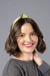 Bohemian Wide Knotted Headband - Green