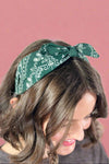 Twisted Bandana Headband - Green