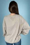 Shooting Star Sweatshirt - Stone