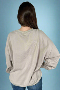 Shooting Star Sweatshirt - Stone